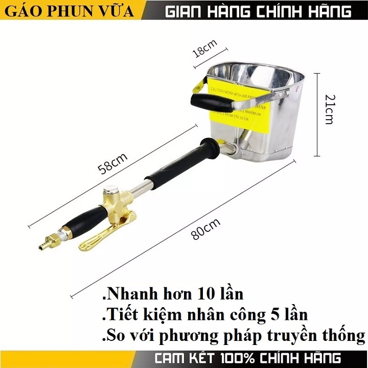 Gáo phun vữa