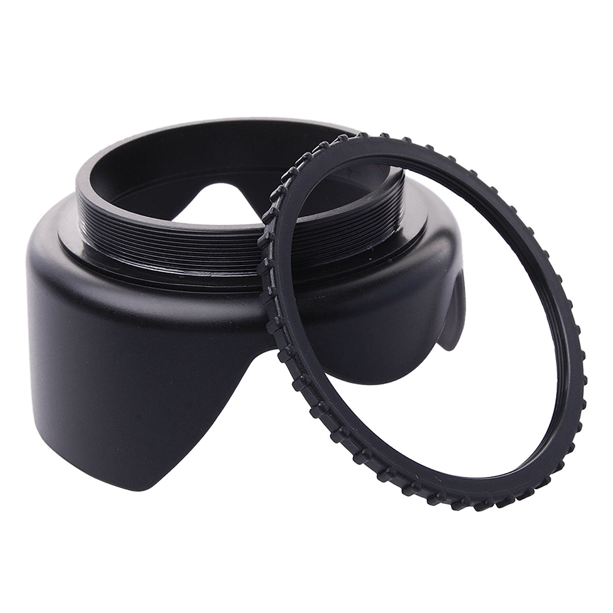 [HCM]Lens Hood Có Ren Vặn Phi 58mm (Đen) - Hàng Nhập Khẩu
