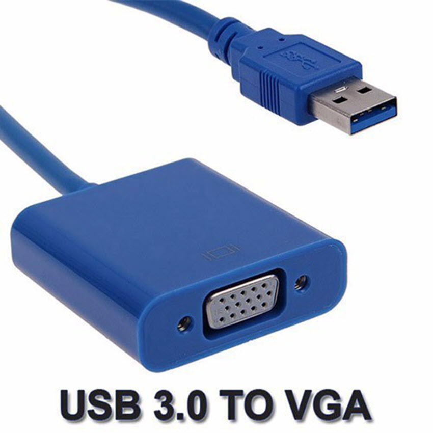 Cáp chuyển đổi tín hiệu USB 3.0 sang VGA