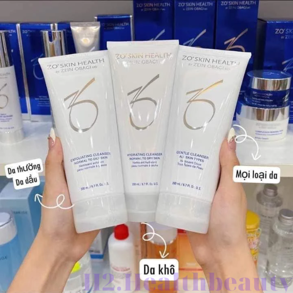 Sữa rửa mặt cho da thường và da thiên dầu EXFOLIATING CLEANSER