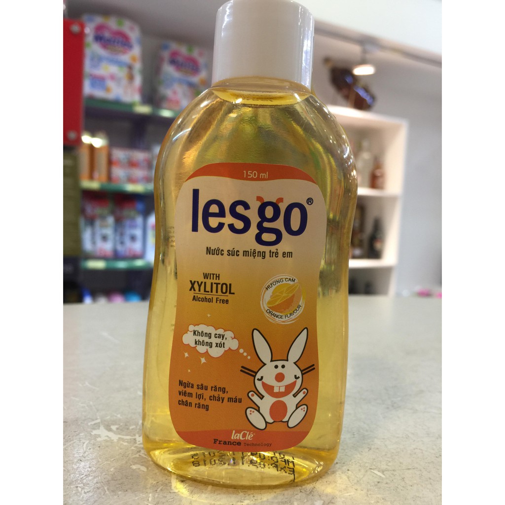 Nước súc miệng trẻ em LesGo 150ml