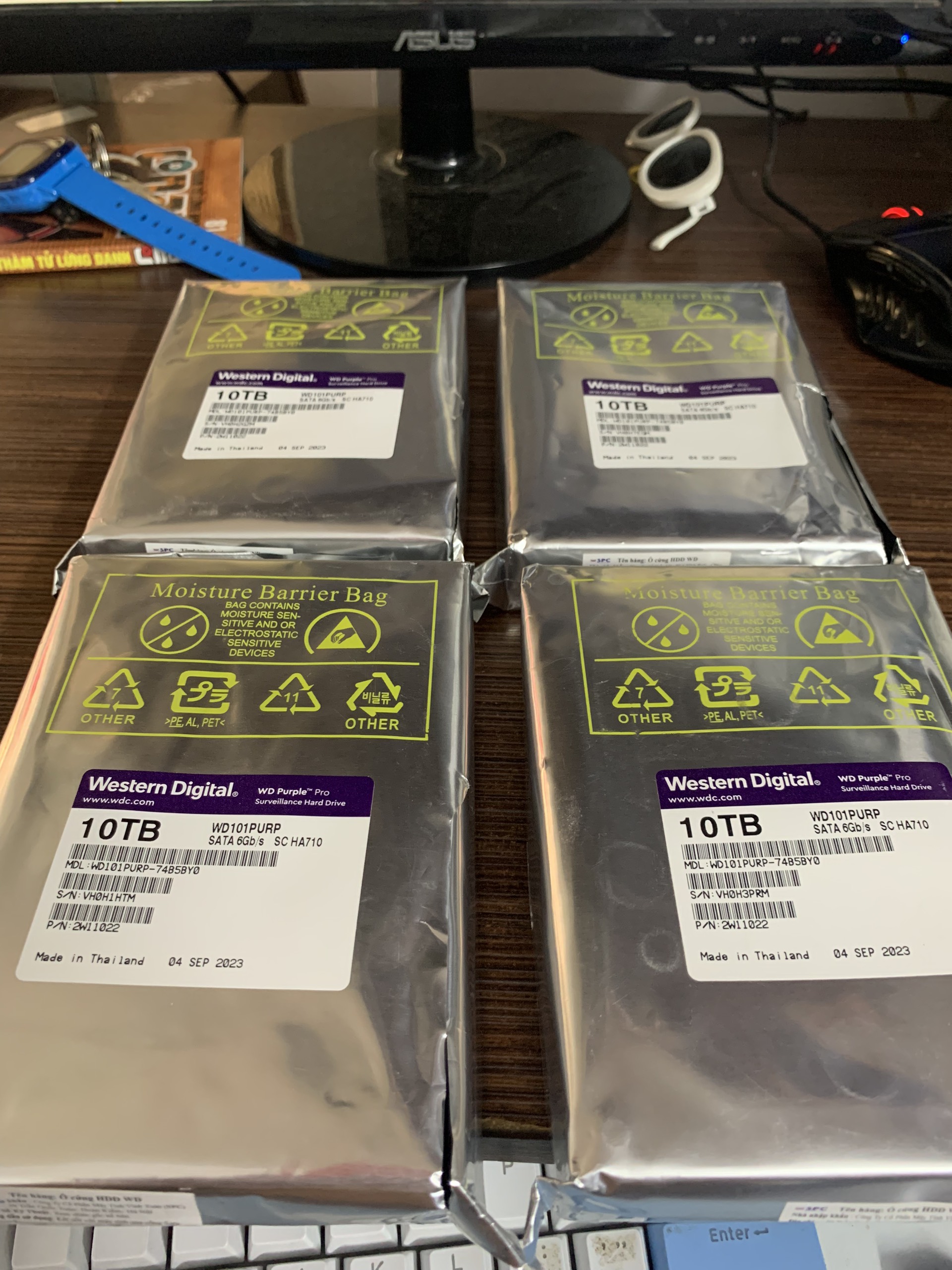 Ổ cứng WD Purple Pro  10TB