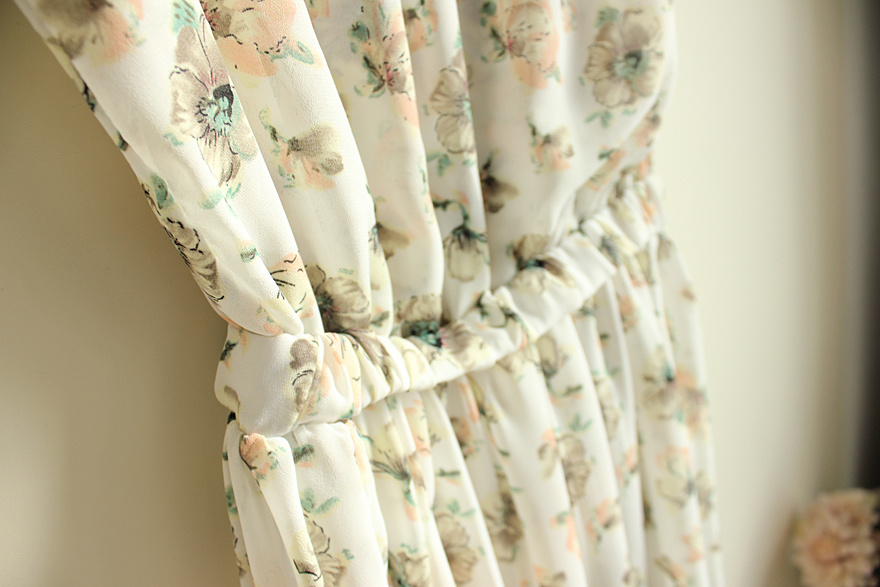 Đầm voan retro duyên dáng