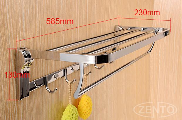 Bộ 7 phụ kiện phòng tắm inox Zento HA4610