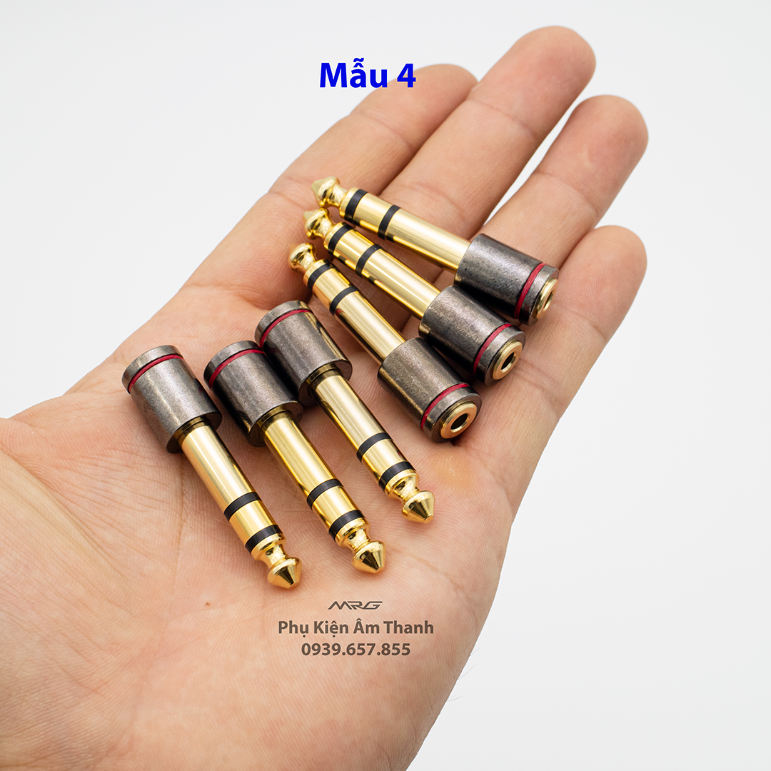 Đầu Chuyển Jack 6 Ly Ra 3.5 (đầu 6 ly ra lổ cắm 3.5) giá 1 chiếc. JC