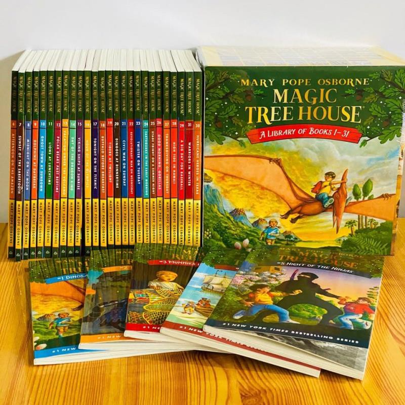 Magic Tree House (1 - 38) - 39q + File MP3 | Nhập Khẩu