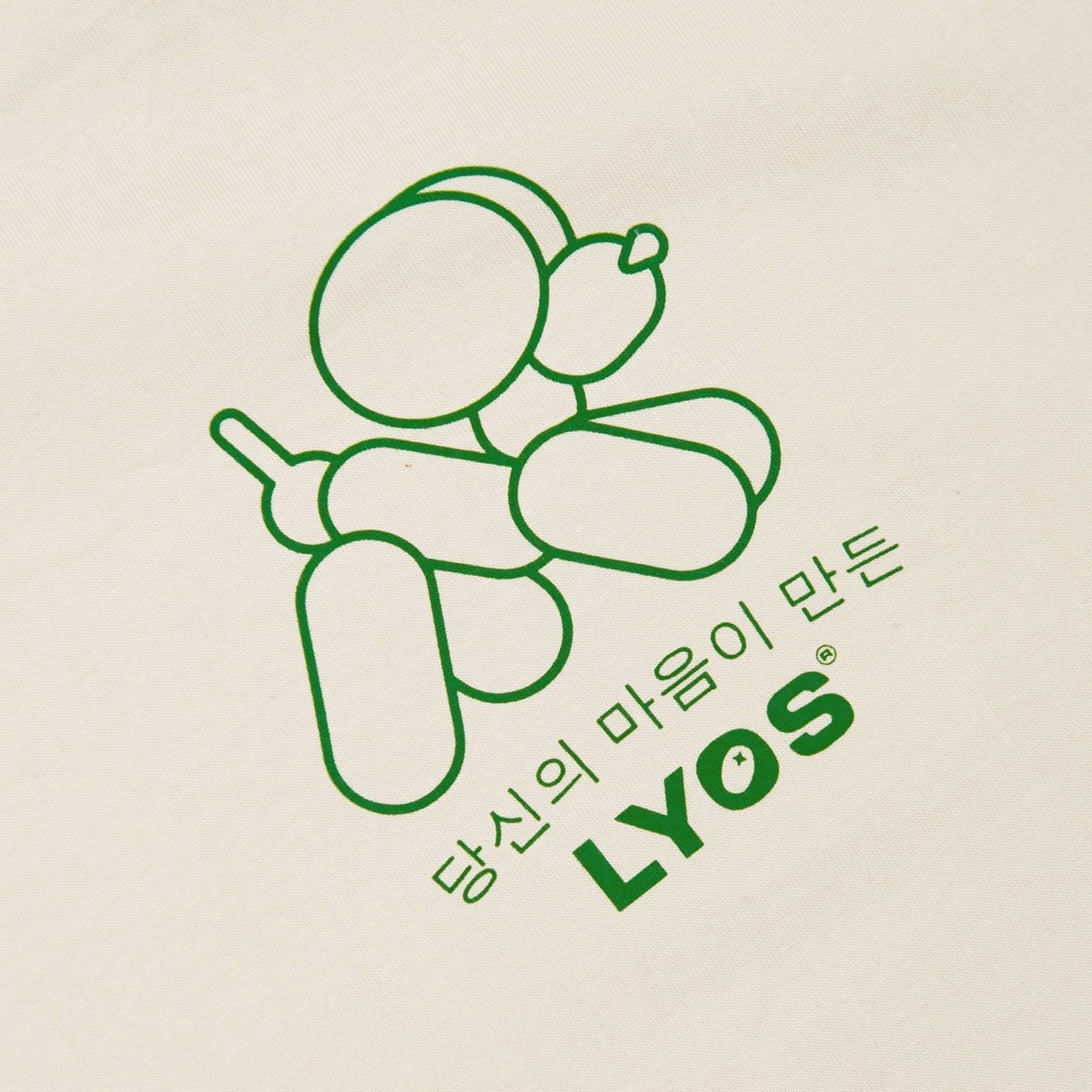 Áo Thun LYOS Ram T-Shirt Đen/ Trắng/ Kem