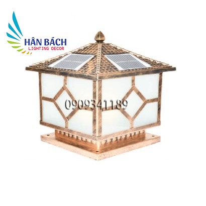 Đèn trụ cổng năng lượng mặt trời đèn trụ cổng giá rẻ đèn trụ cổng vuông đèn led trụ cổng đèn cột cổng đèn cổng D300