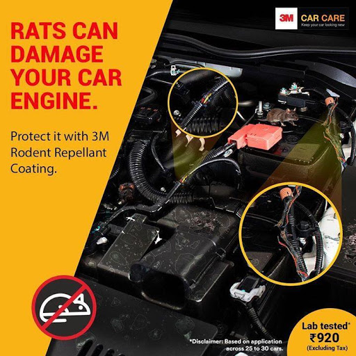 Chai xịt đuổi chuột 3M - Rodent Repellant Coating (Hàng cận date)