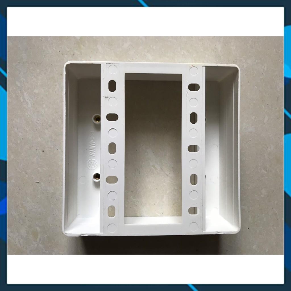 Đế nổi nhựa vuông dùng cho mặt 4-6 mô-đun sino dòng s18cc ck2157