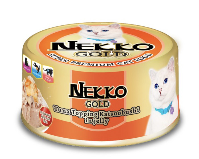 PATE NEKKO GOLD CAO CẤP THỨC ĂN ƯỚT CHO MÈO Lon 85g