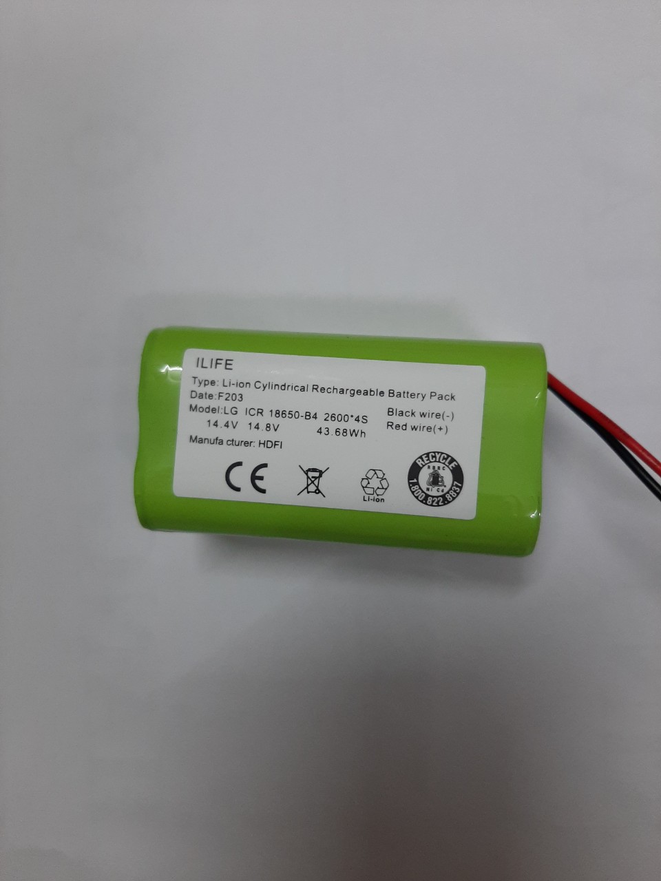 Pin robot lau nhà  Deebot Ecovacs DN622