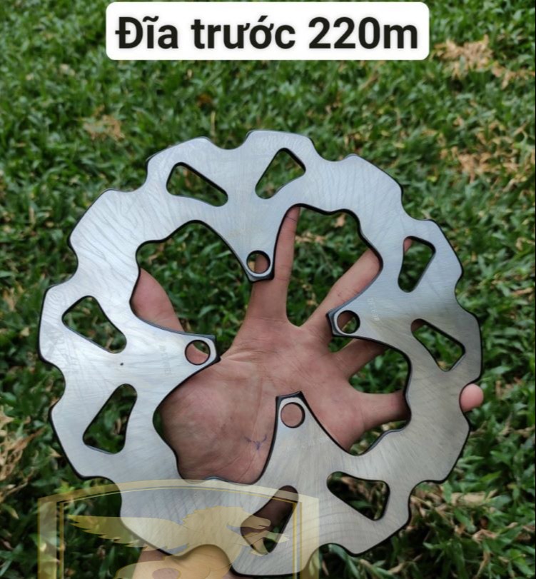 Đĩa Phay CNC kiểu Bông 001 gắn xe máy Sirius,Wave,Blade.Dream...