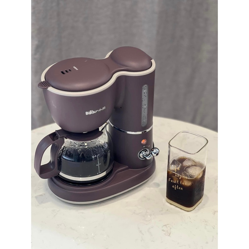 Máy Pha Cafe Mini Bear KFJ-A06K1/A06Q1, Máy Pha Cà Phê Mini Tự Động Dung Tích 600ml