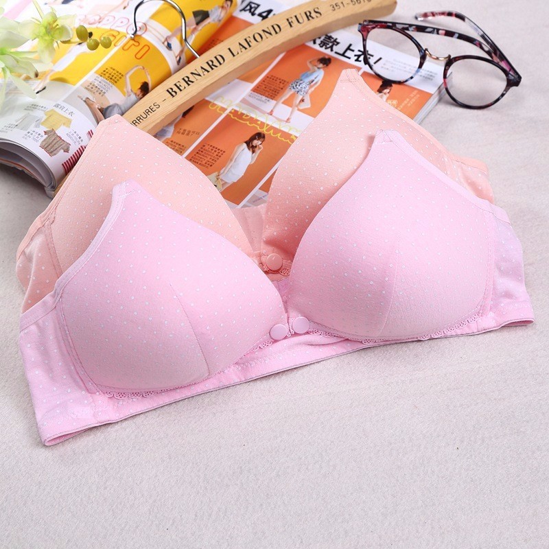 Áo lót mở cúc chấm bi Thái Lan cho bà bầu ( loại đẹp)