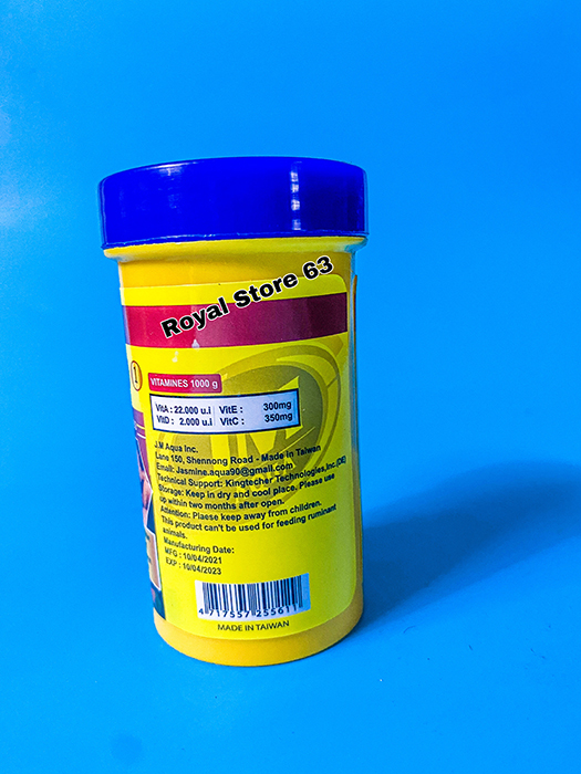 Thức ăn dán kính JM Aqua cho cá cảnh 50gram (100 viên)