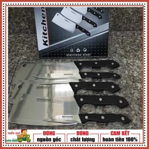 [HCM]BỘ DAO 5 MÓN MADE IN THÁI LAN KITCHEN KNIFE.