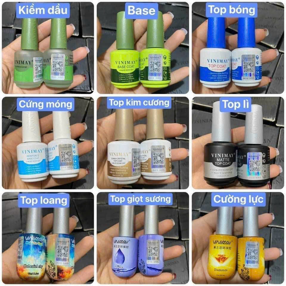 Đủ Bộ Liên Kết Vinimay Siêu Bền ,Bóng - Mini Nails