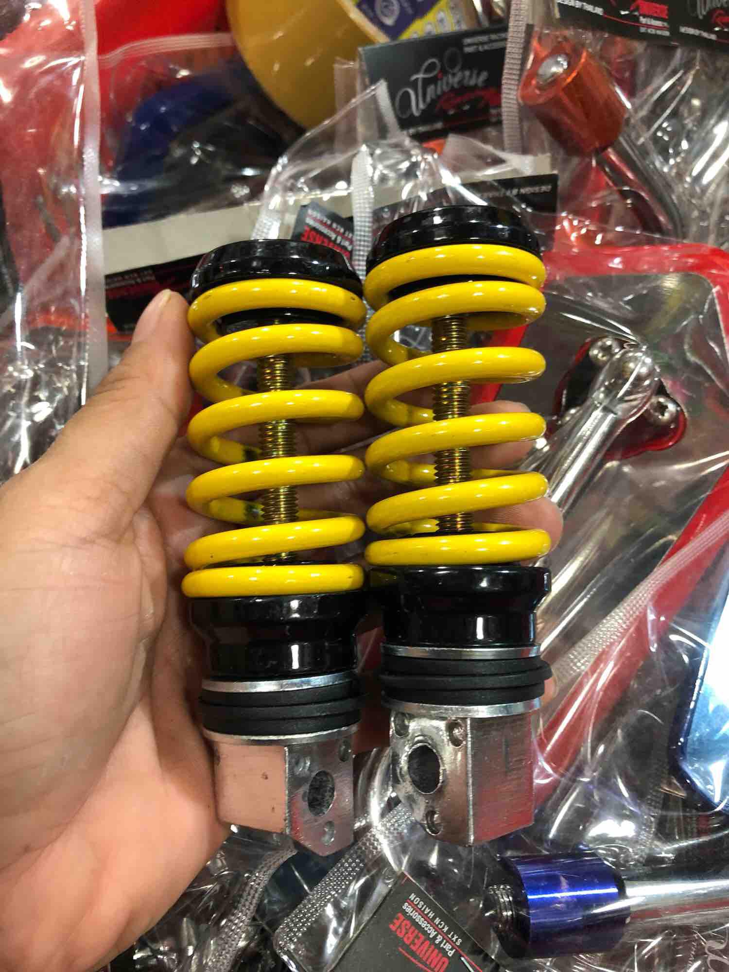 Cặp gác chân sau lò xo