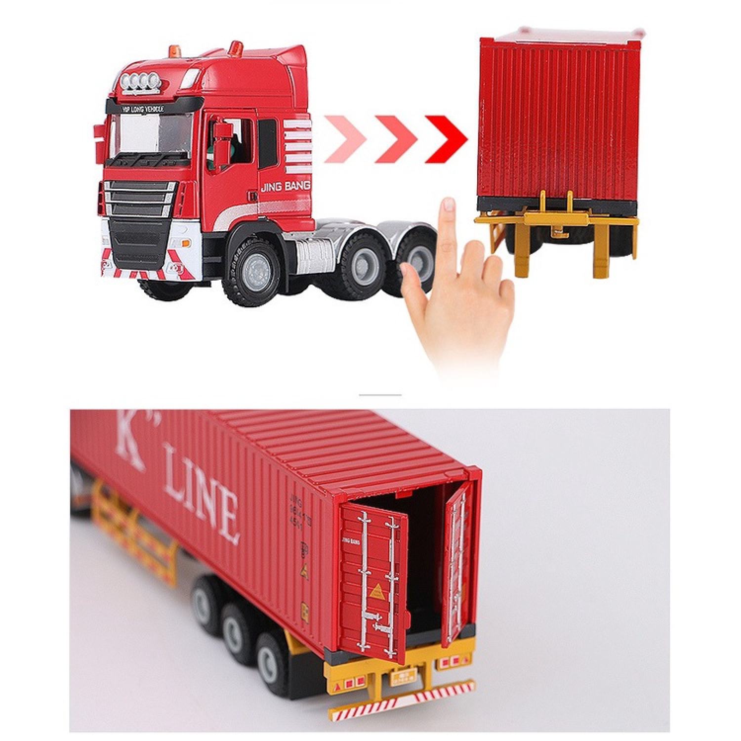 Mô hình xe Container các lᴏại 1:50