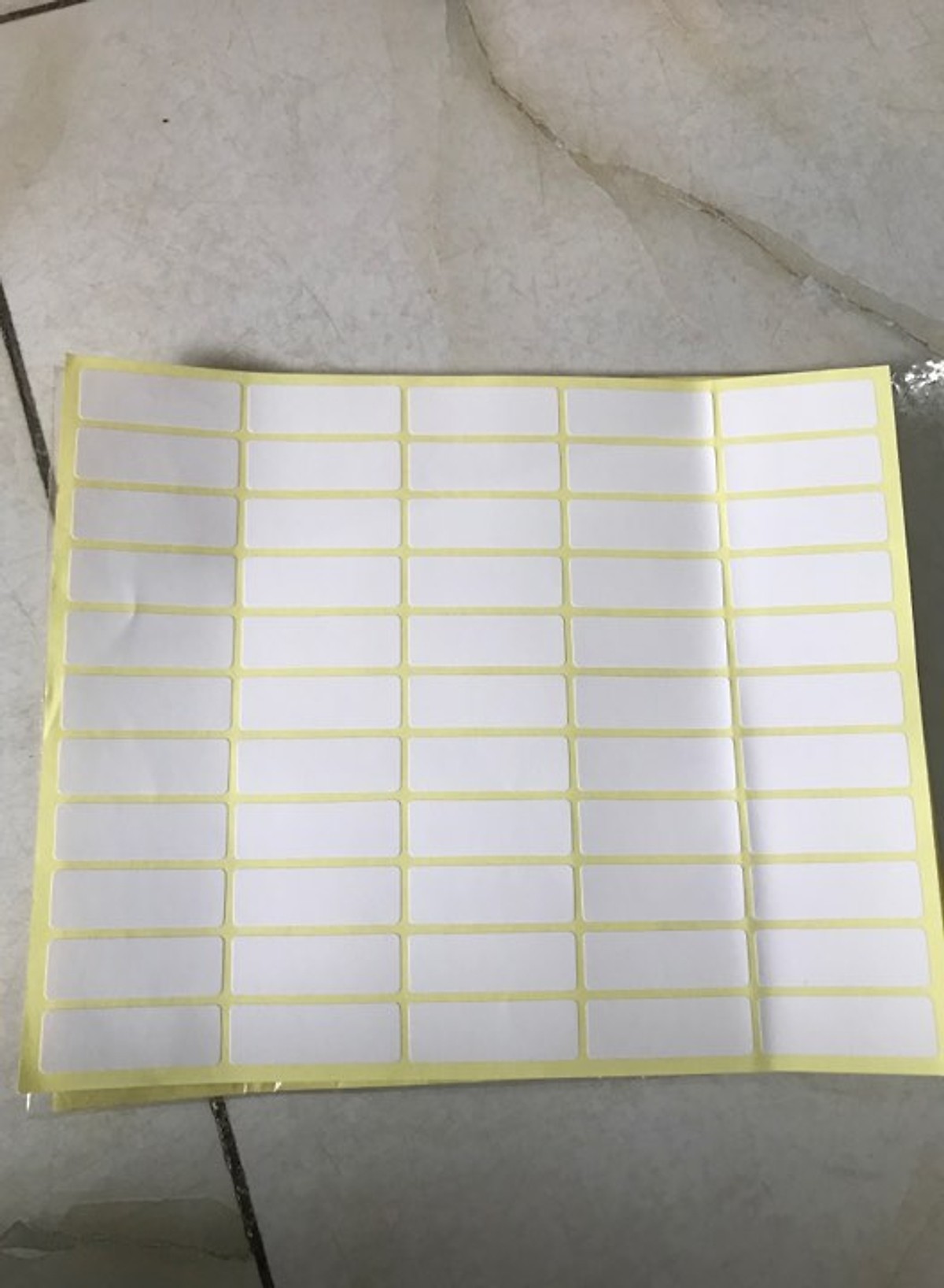 1 XẤP NHÃN DÁN 109, GHI CHÚ, GHI TÊN DECAL - BOOK