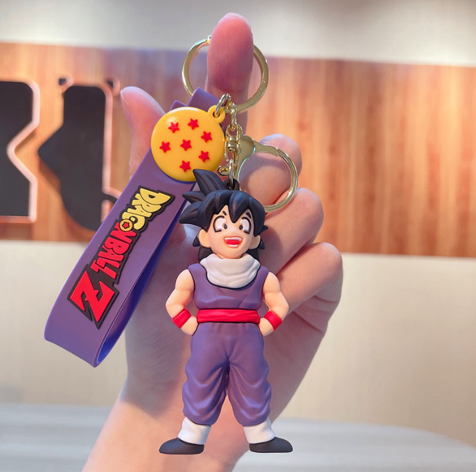 Móc khóa Dragon ball Gohan, Ma bư, Jiren, Piccolo, Thần rùa túi xách phụ kiện học sinh