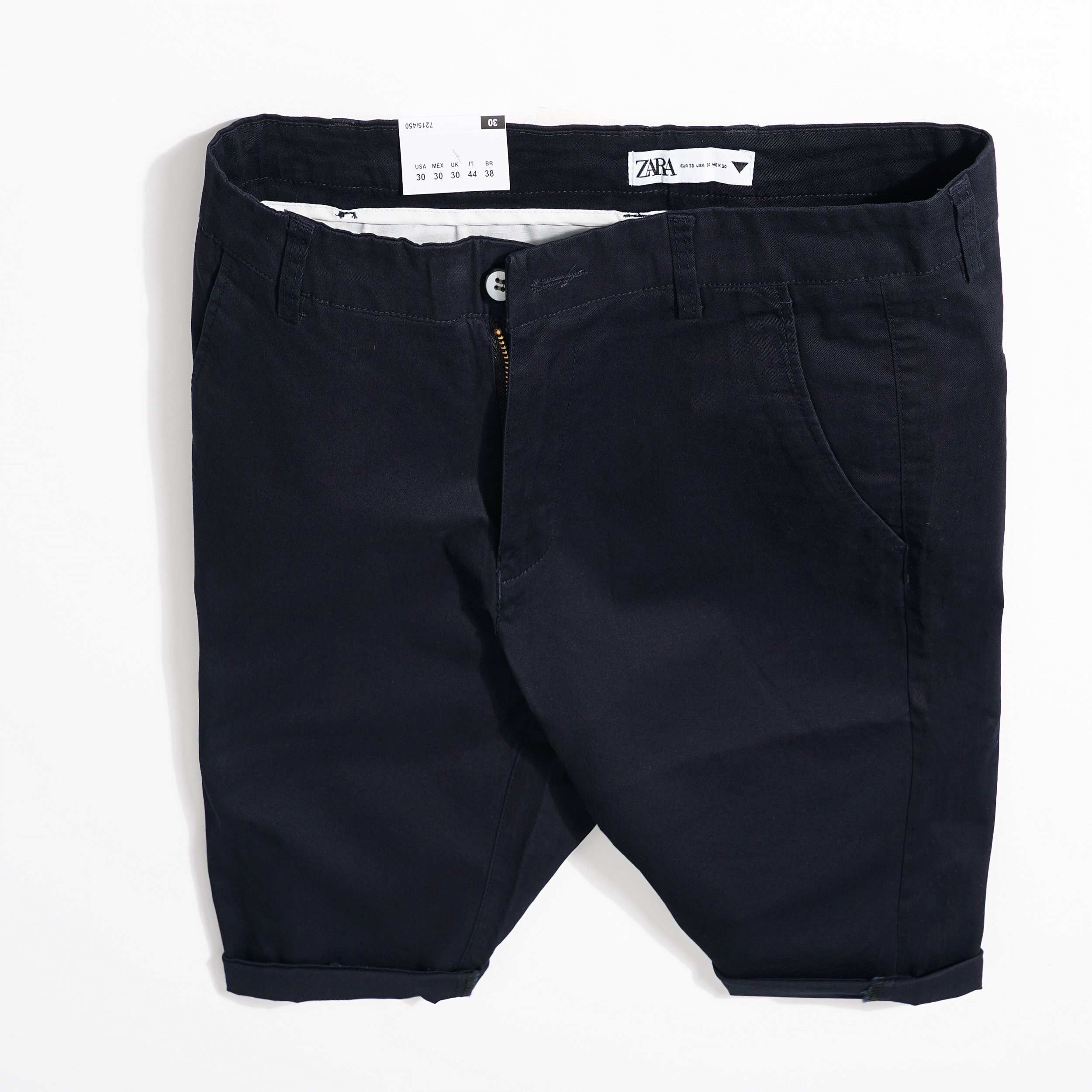 (Video+hình thật) Quần short kaki nam Zara đủ màu trơn chất Bò xịn co giãn form slimfit cao cấp hàng shop