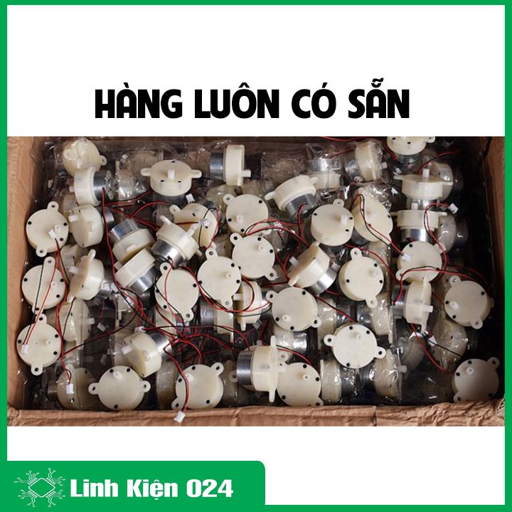 Động cơ giảm tốc JS30 6-12VDC 8-16.5 Vòng/phút