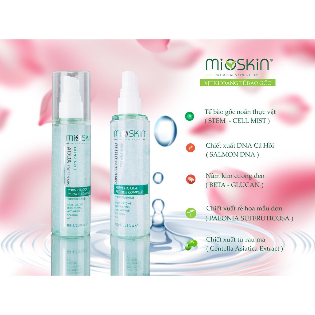 Xịt Khoáng Mioskin Tế Bào Gốc 100ml Hàn Quốc