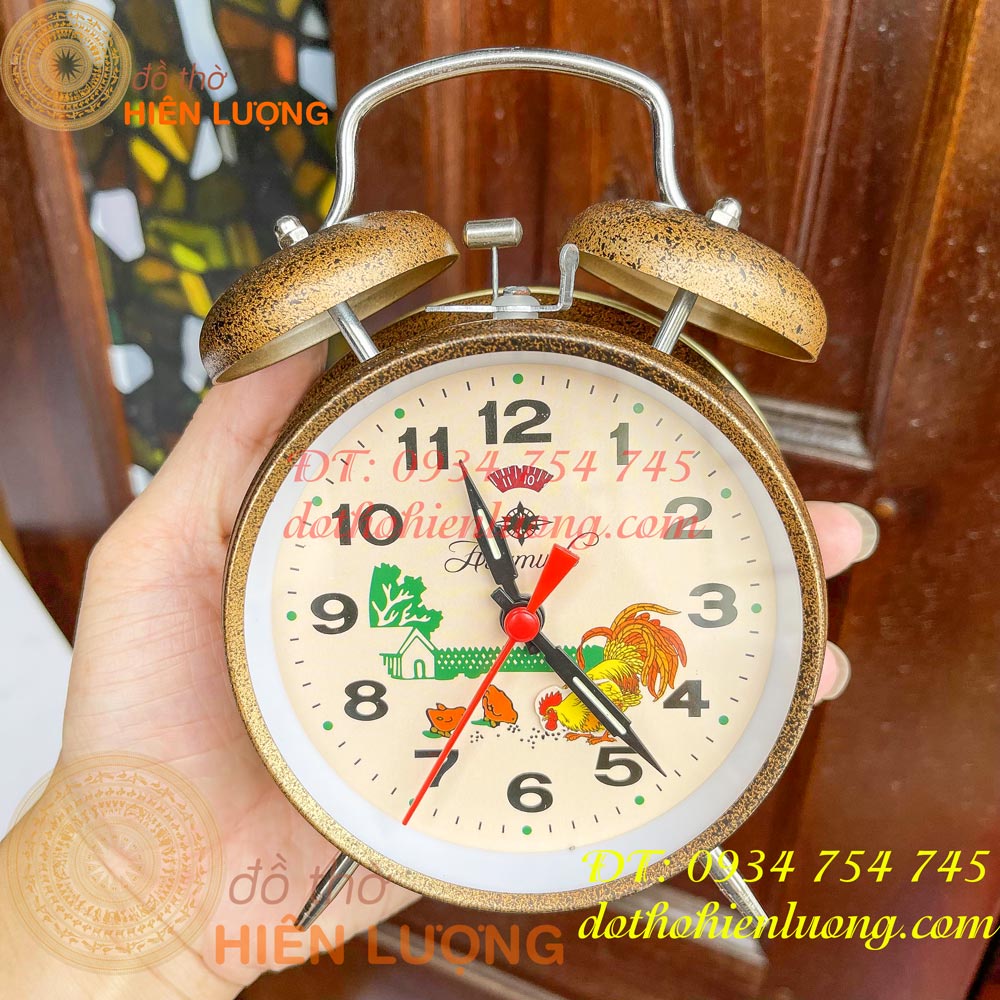 Wind-Up mechanical Turkey alarm clock