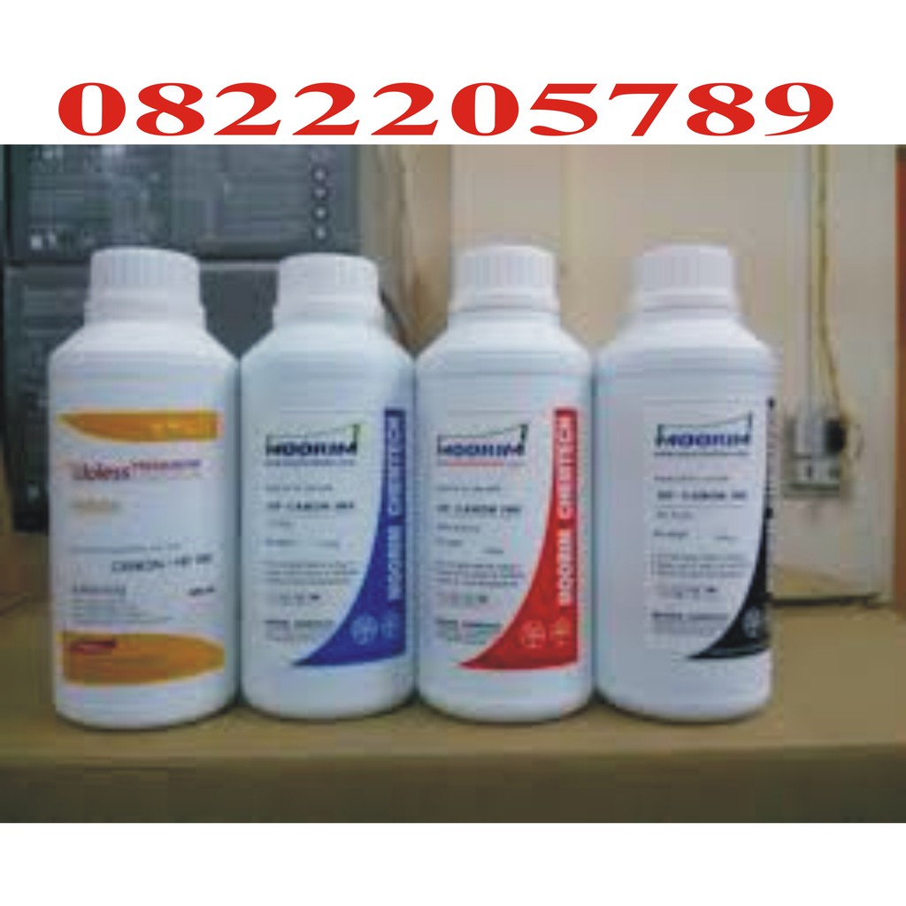 Bộ mực moorim Hàn quốc 4 màu dùng cho máy in Epson,Canon,Hp,Brother 500ml/1 chai