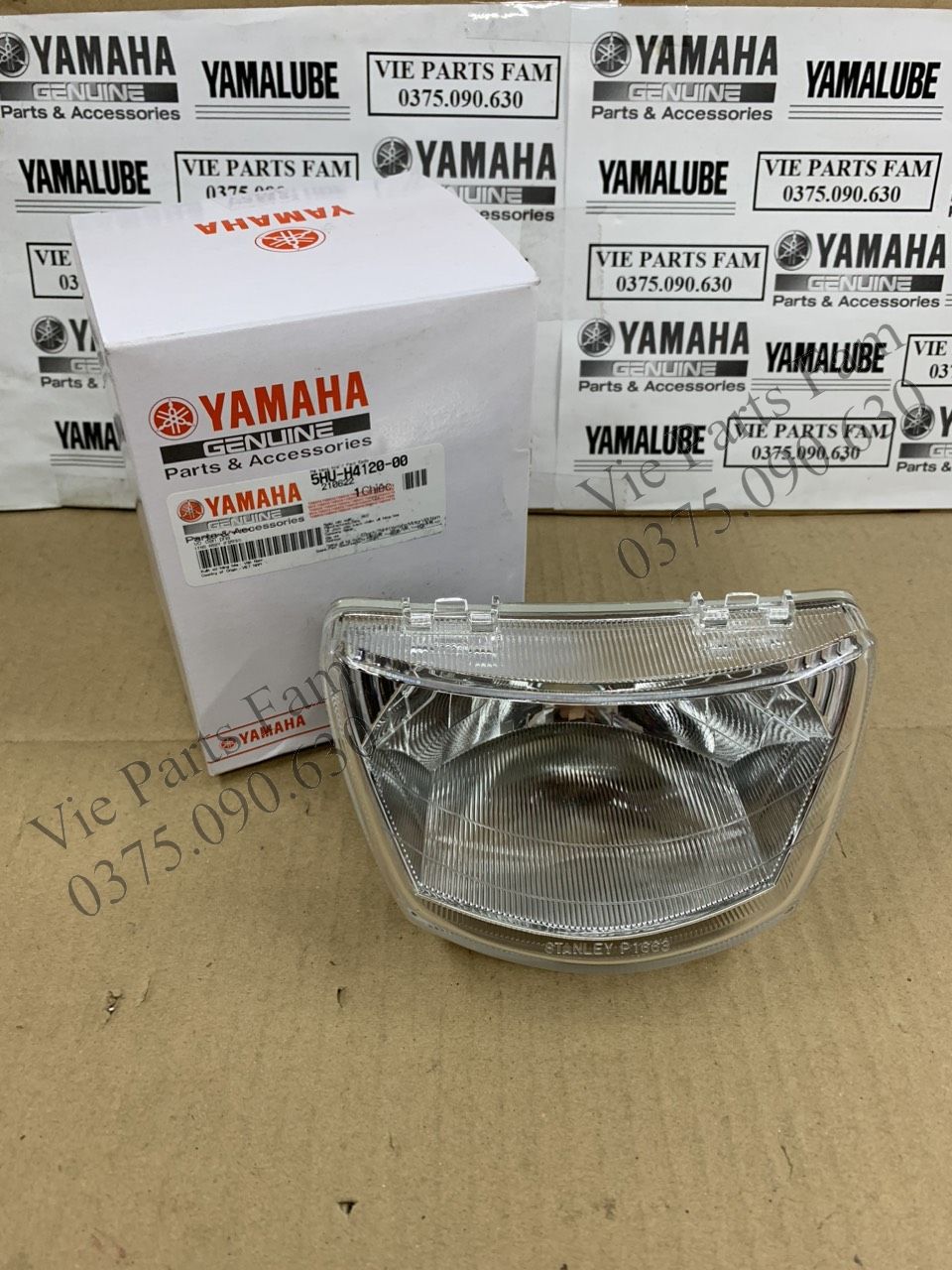 Đèn pha Sirius đời đầu số lùi, hàng din Yamaha mới 100%