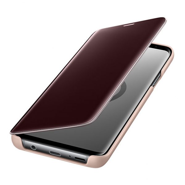 Bao da clear view cho samsung galaxy S9/S9 Plus