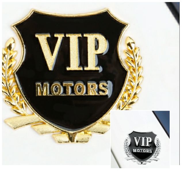 Tem Dán Xe Hơi Ô Tô Logo VIP