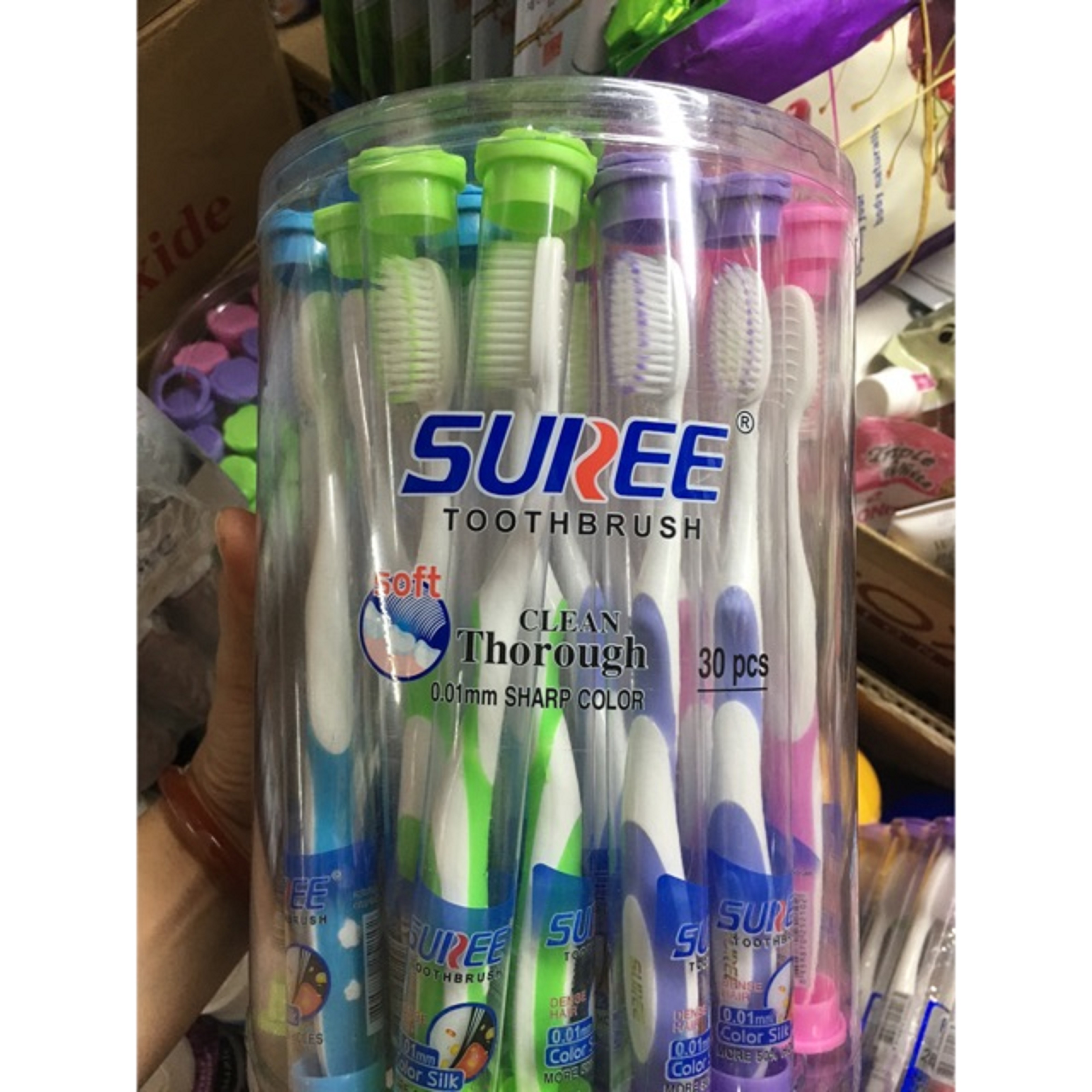 Combo 10 cây bàn chải đánh răng Suree