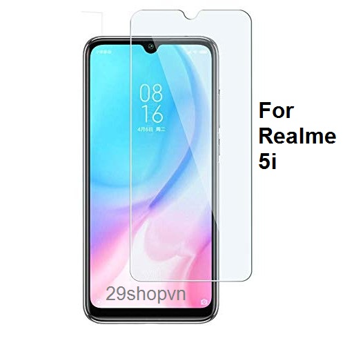 Kính cường lực Realme 5i (Trong suốt)