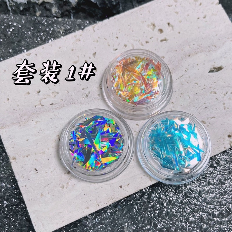 Giấy kiếng phát sáng sợi 3 ô