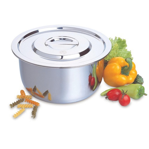 [HCM]THỐ INOX INDIA 28 CM - 170028