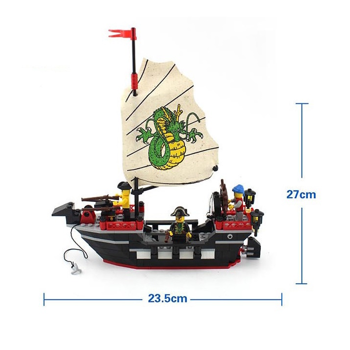 Lego tàu thuỷ cướp biển Ca-ri-be