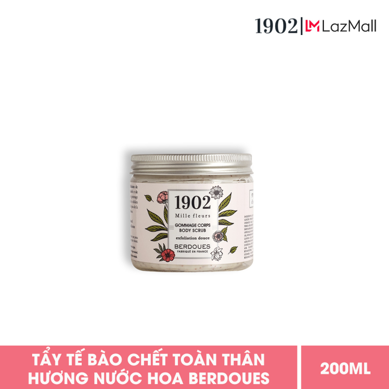 Tẩy Tế Bào Chết Body Berdoues 1902 Mille Fleurs 200ml