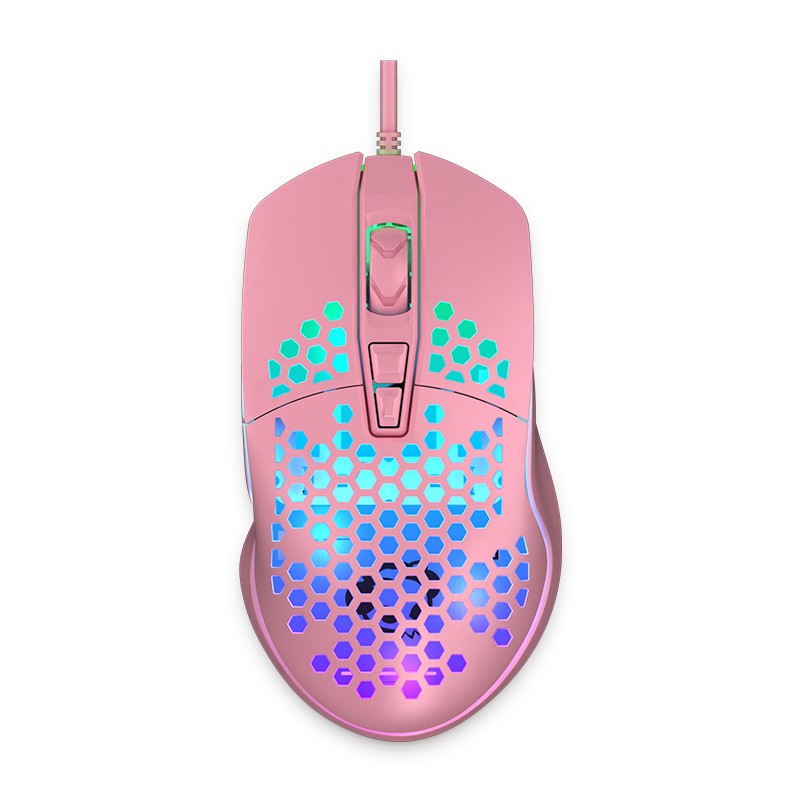 Chuột game Akko LW325 Blue-black-pink