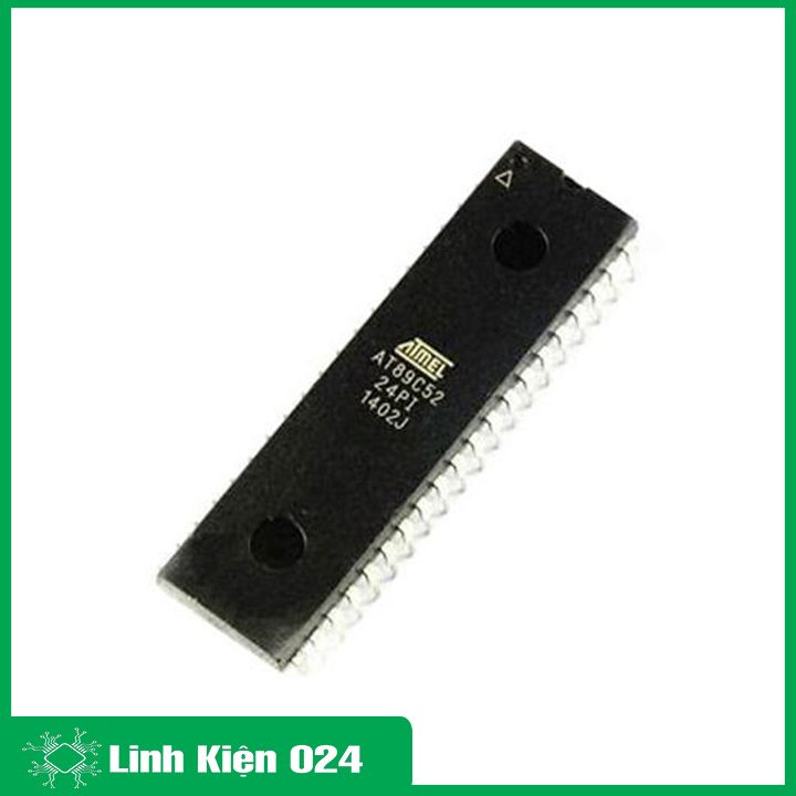 AT89C52 24PU/24PI DIP40 - IC vi điều khiển 8bit