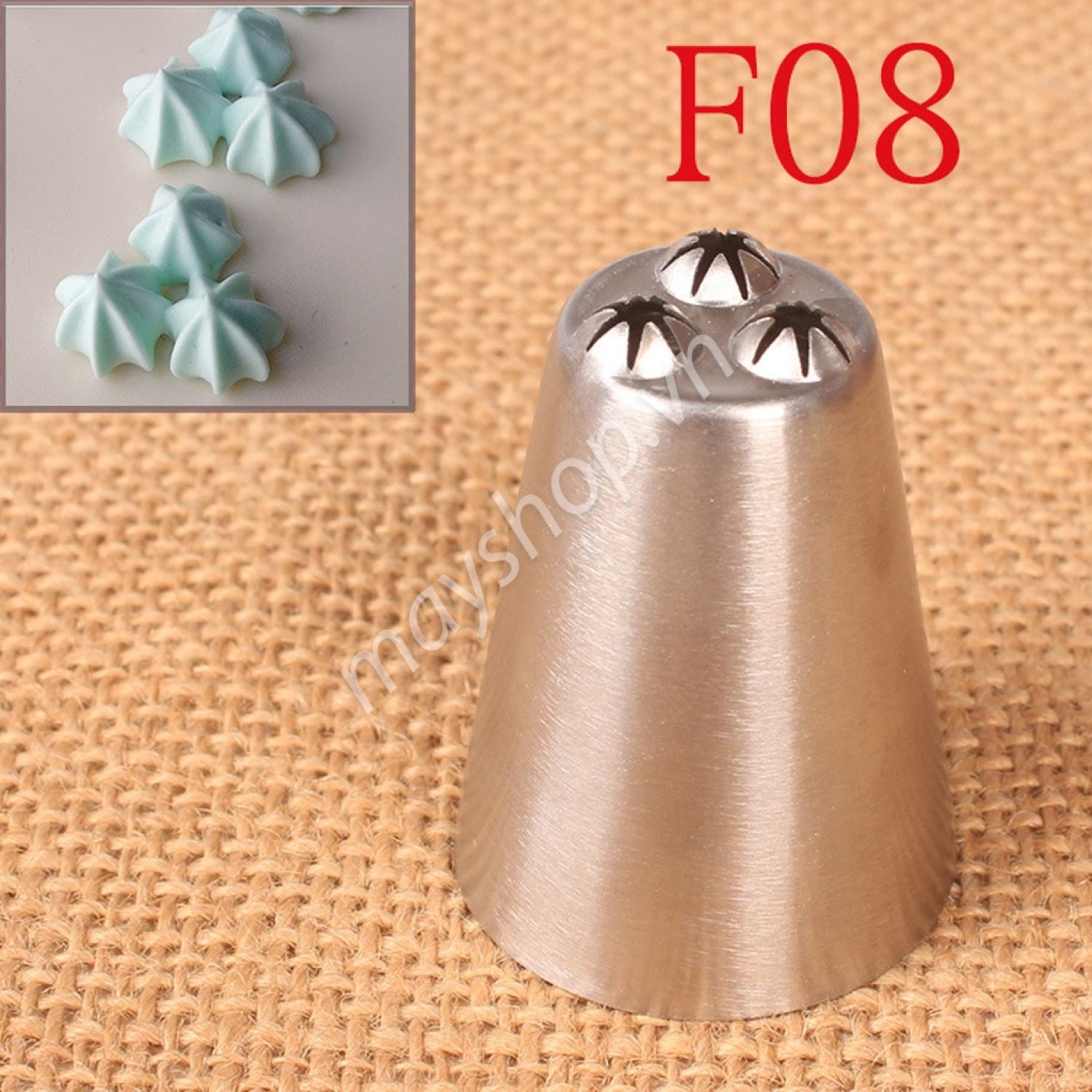 Đui bắt kem, đui 3 lỗ hình sao f07, f08