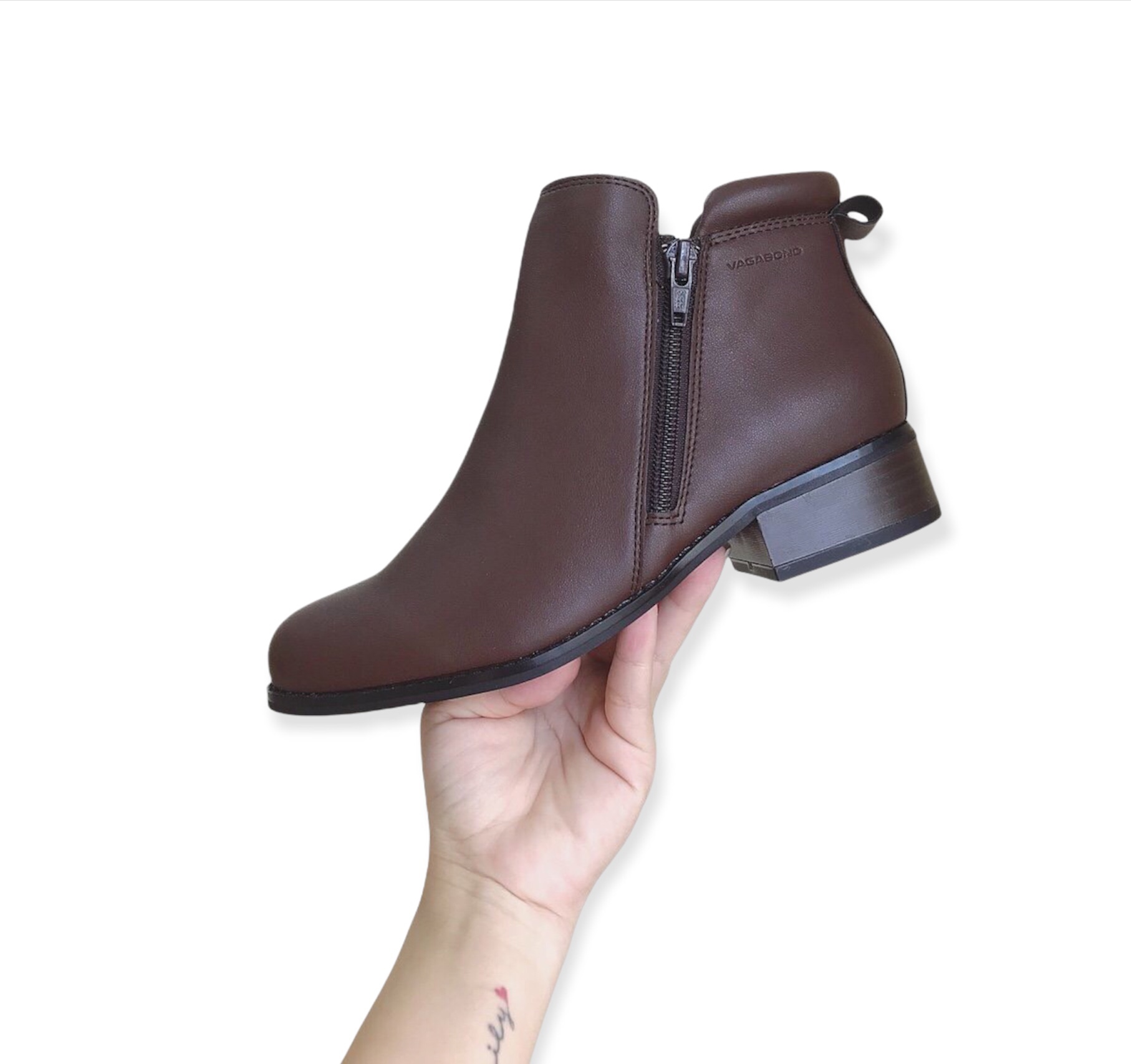 Boot nữ cổ thấp Colee gót cao 3cm