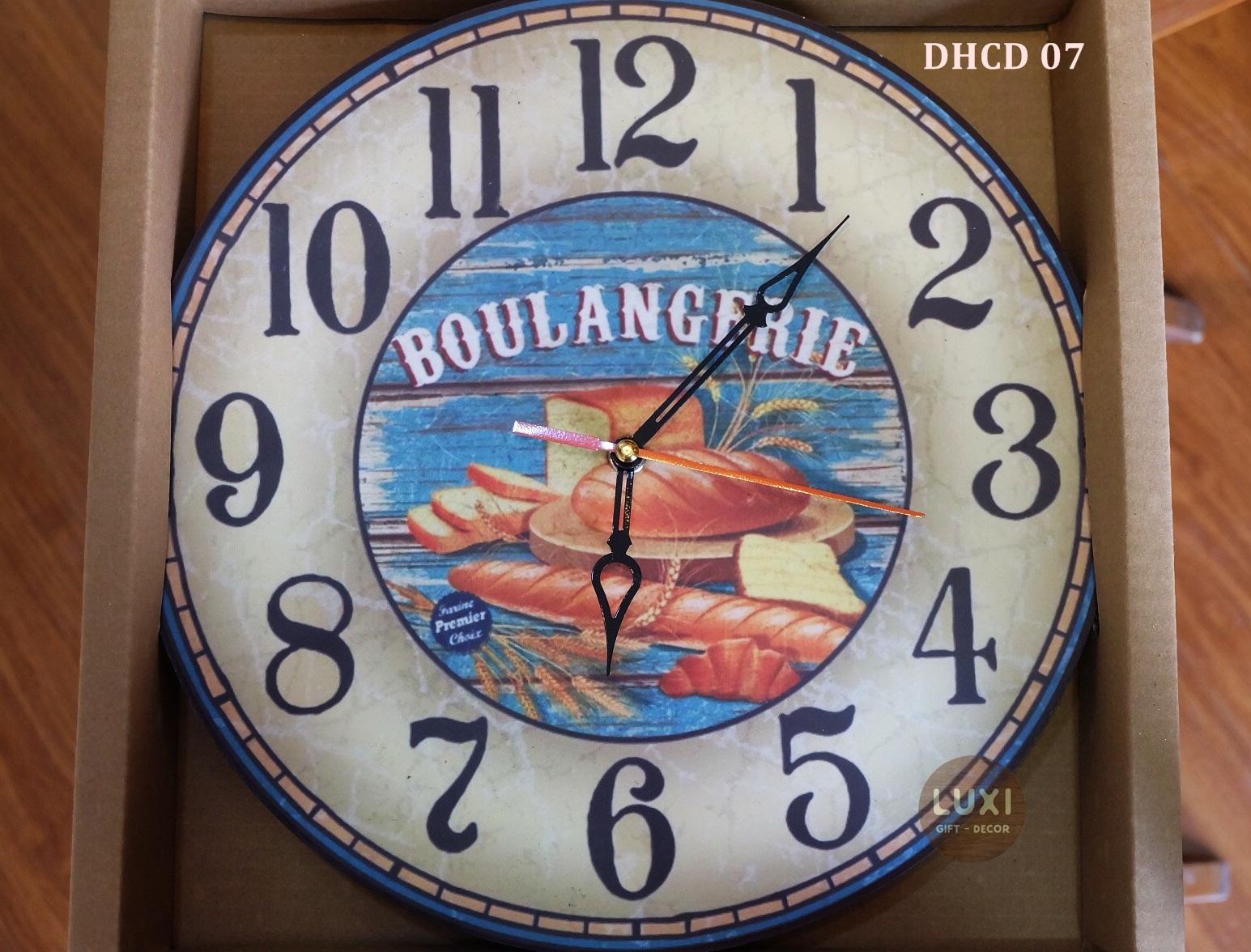 Đồng hồ Vintage (mã số 07) LUXI DECOR.