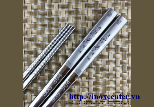 Set 5 đôi đũa Hàn Quốc inox 304