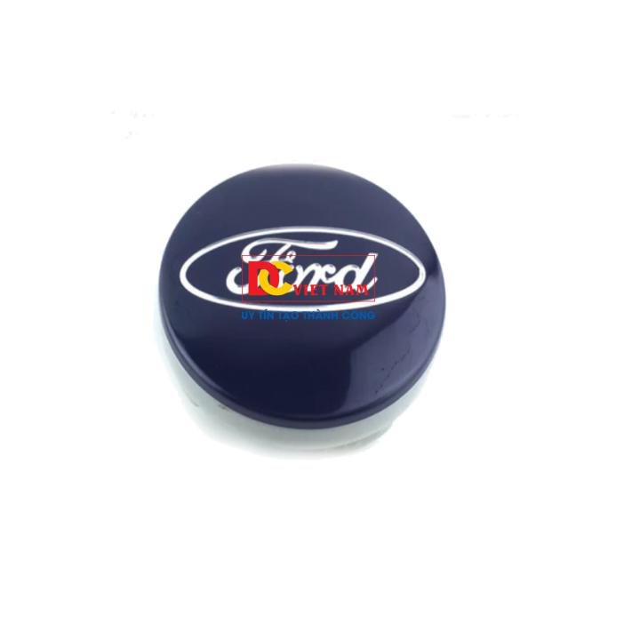 1 chiếc logo chụp mâm ốp lazang bánh xe ô tô, xe hơi FORD54X đường kính 54mm (Màu xanh) giá tốt