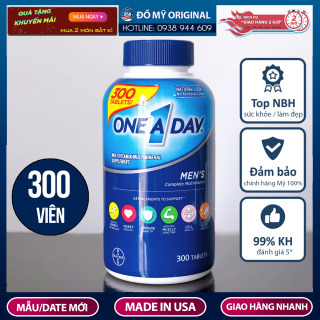 Vitamin Tổng Hợp Cho Nam One A Day Mens Multivitamin Health Formula 300 thumbnail