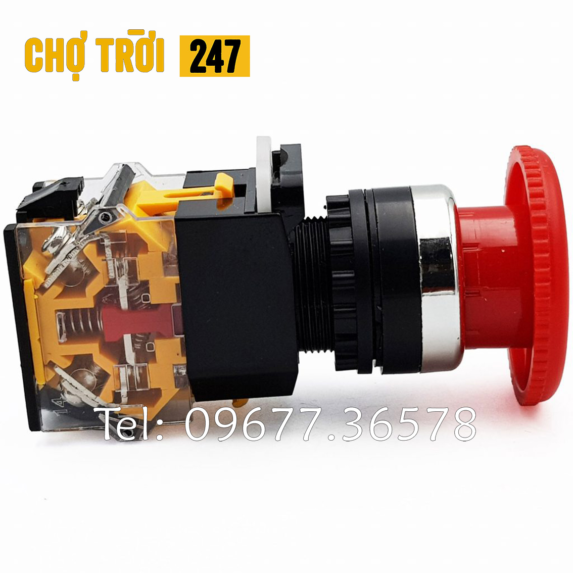 Nút dừng khẩn cấp, Công tắc dừng khẩn cấp Stop LA39-11ZS phi 22mm