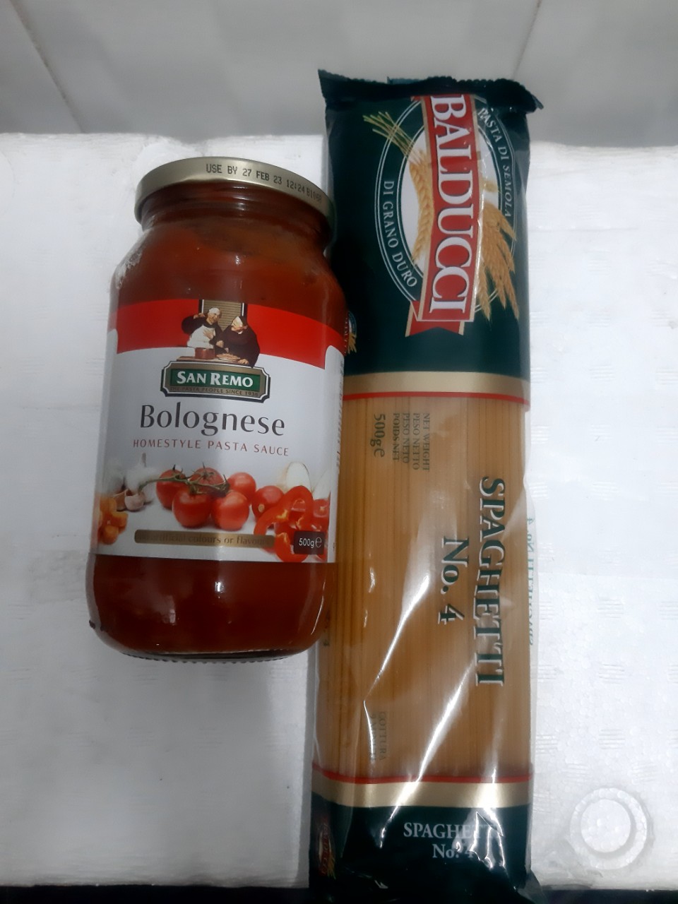 Sốt mỳ ý San Remo + Mỳ spaghetti 500g